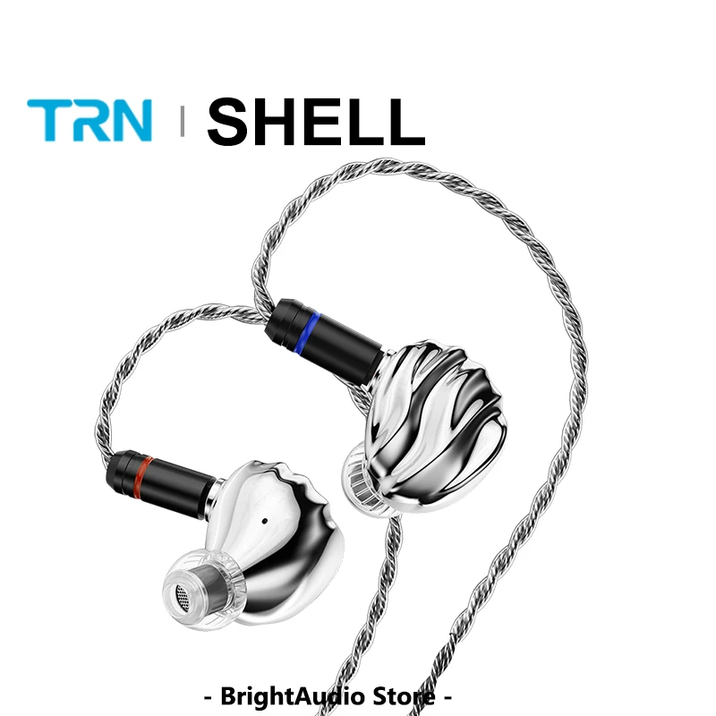 TRN SHELL 4DD + 1 平面ハイブリッドドライバーインイヤー Earpohne