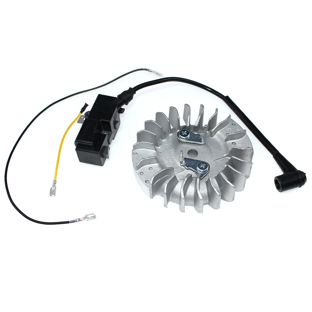 Bobina de ignição Volante Para Jonsered CS2141S CS2145 CS2145S CS2147 CS2150 CS2152 CS2153 CS2156 CS2159 CS2163 CS2165 CS2166 CS2171