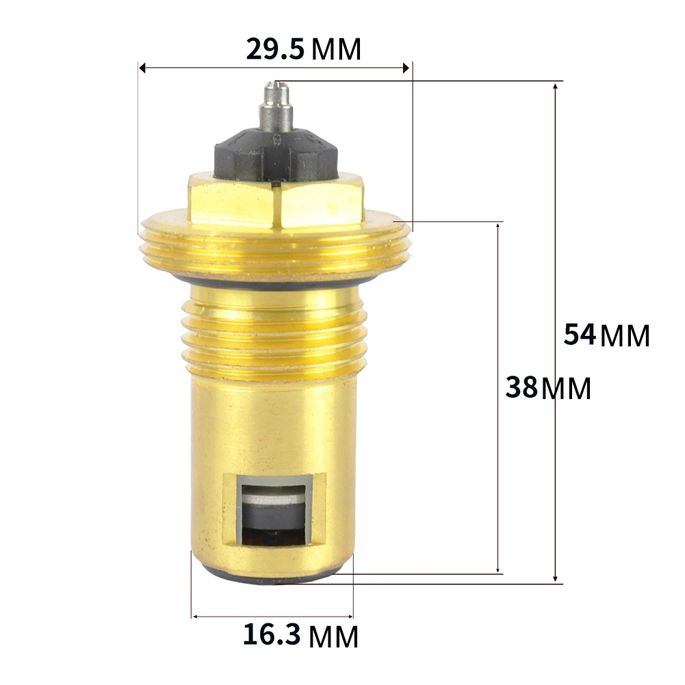 For Heating Systems Air Vent Radiator Valve For Radiator Bleeding Valve Copper And Plastic Rust Resistant Wear Resistant