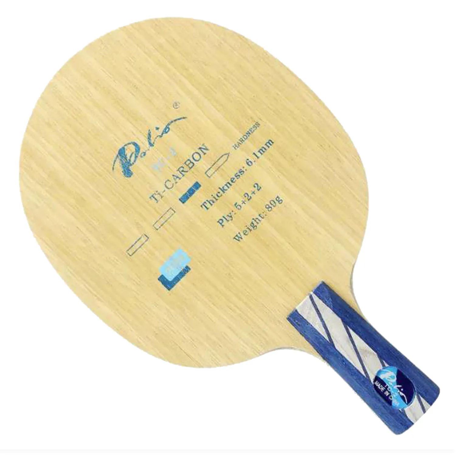 officia Palio TC2 TC-2 table tennis blade 5Wood 2Titanium 2Carbon PingPong blade