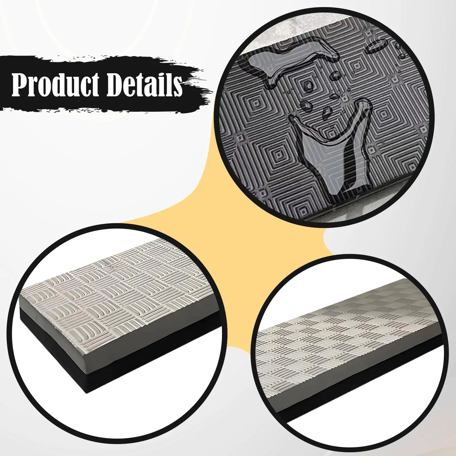 

Thick Fitness Sport Mat Exercise Bike Floor Pad Noise Reduction Treadmill Mat for Indoor Workout