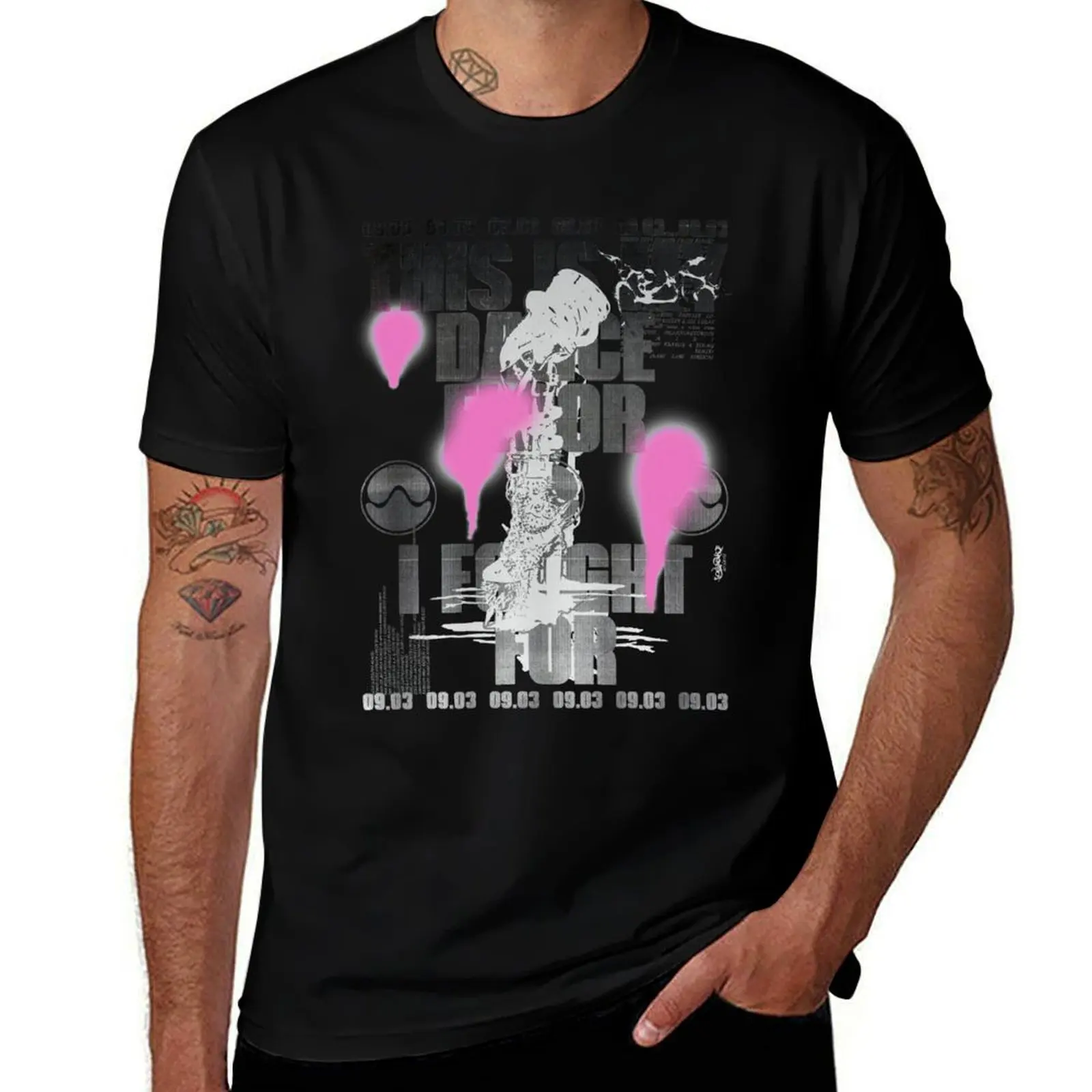 DAWN OF CHROMATICA TSHIRT III T-Shirt Big and Tall Gym T-Shirt