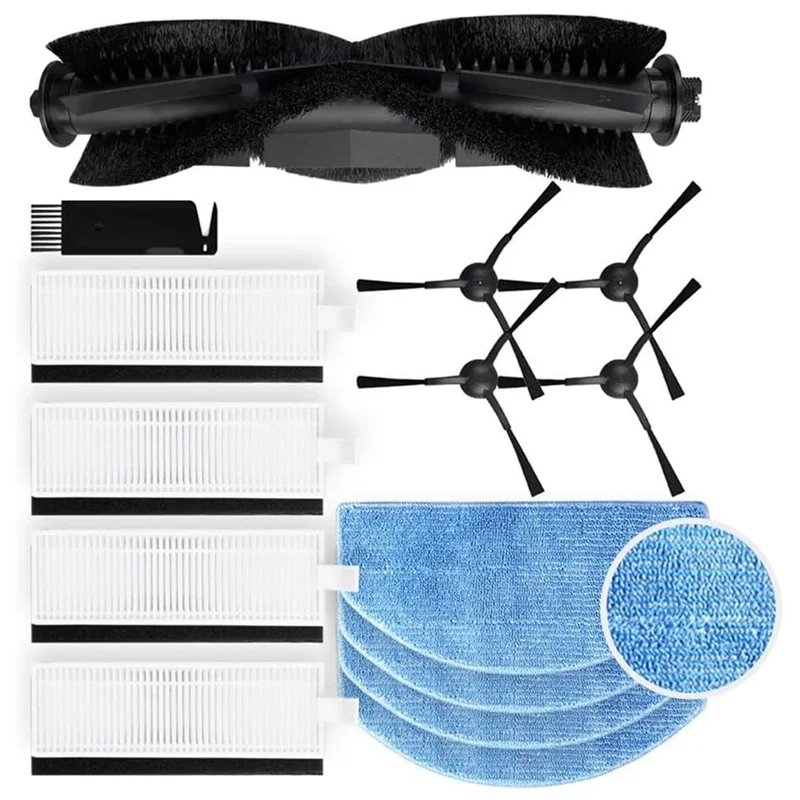 BBNV-For Tikom G8000، G8000 Pro ل Honiture G20 جهاز آلي لتنظيف الأتربة استبدال فرشاة جانبية رئيسية فلتر Hepa ممسحة القماش