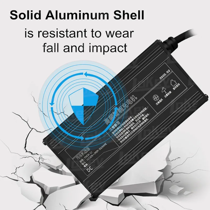 Carregador de bateria de lítio, LiFePO4, 48V, 60V, 72V, 8A, 58.8V, 58.4V, 71.4V, 73V, 84V, 18650, 13S, 14S, 16S, 17S, 20S, 24S