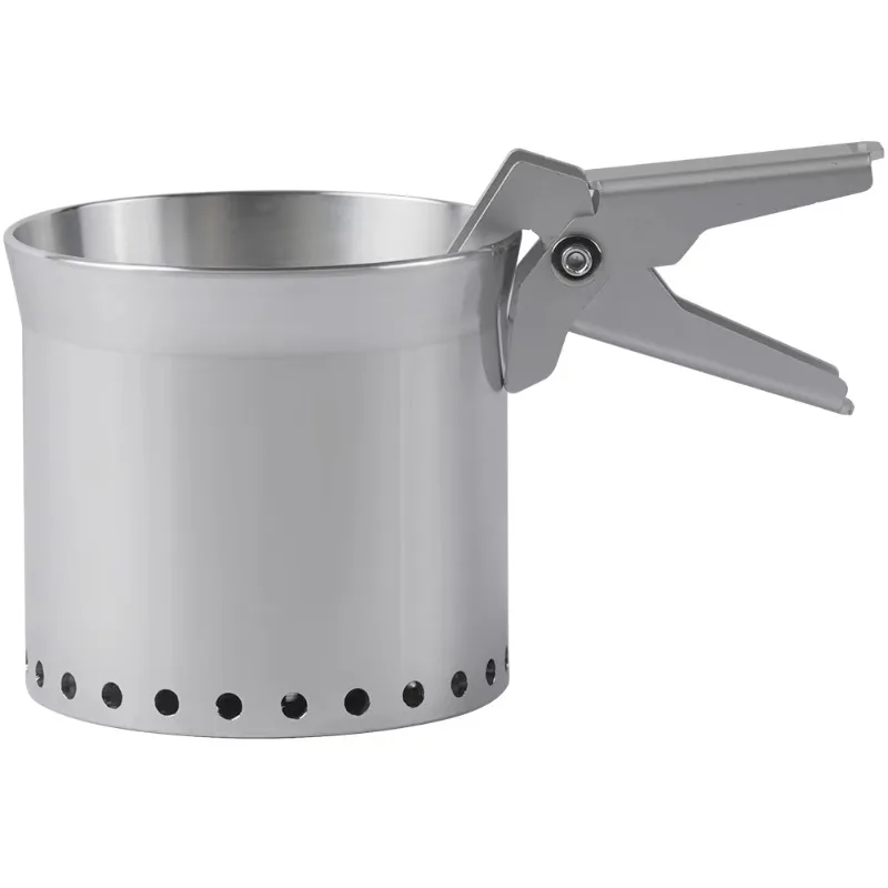 Portable Heat-Focused Fast Boil Cooker, High-Efficiency Heat Camping Pot with Heat Exchanger, Quick Burn Coffee Cup
