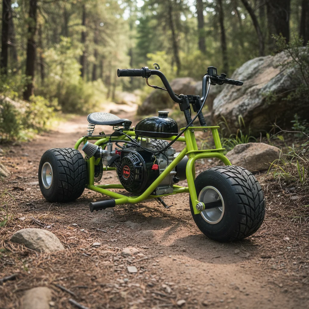 Wholesale Custom 212CC Mini Trike Retro Off-road Mini Motorcycle Four-stroke Fuel Off-road Gas Powered Adult Drift GO Kart
