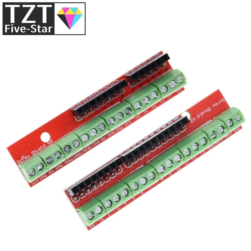 TZT Screw Shield V2 Study Terminal expansion board (double support) for arduino UNO R3