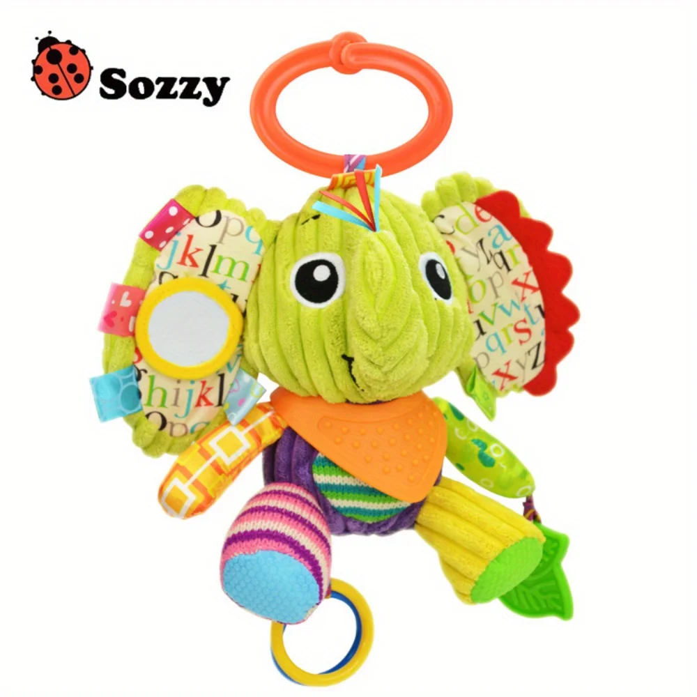 Baby toy car soothes baby toy hanging bed hanging multi-functional doll