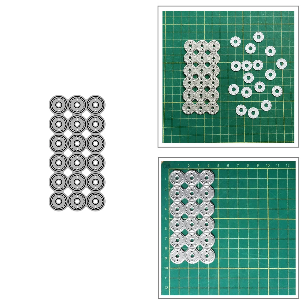 Small Circle Frame Metal Cutting Dies for DIY Scrapbook Album Paper Card Decoration Crafts Embossing 2023 New Dies