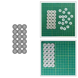 Small Circle Frame Metal Cutting Dies for DIY Scrapbook Album Paper Card Decoration Crafts Embossing 2023 New Dies