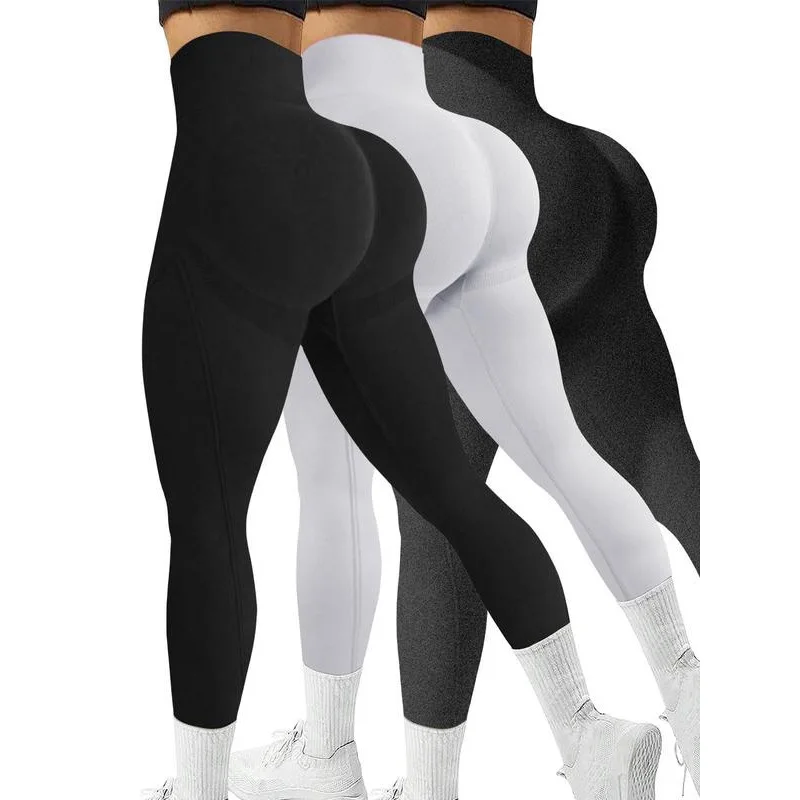 

Peach Hip Yoga Fitness Pants Women's High Waist Tummy Control Leggings Comfortable Breathable Sportswear for Gym And Yoga