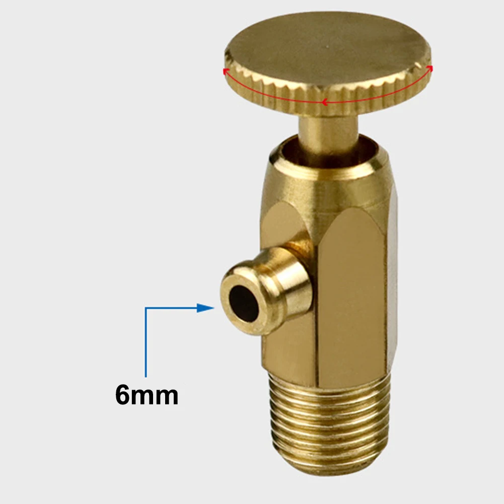 Brass Air Pressure Release Valve For Water Heater 12mm/16mm Safety Relief Valve Parts Metal Water Valve Accessory