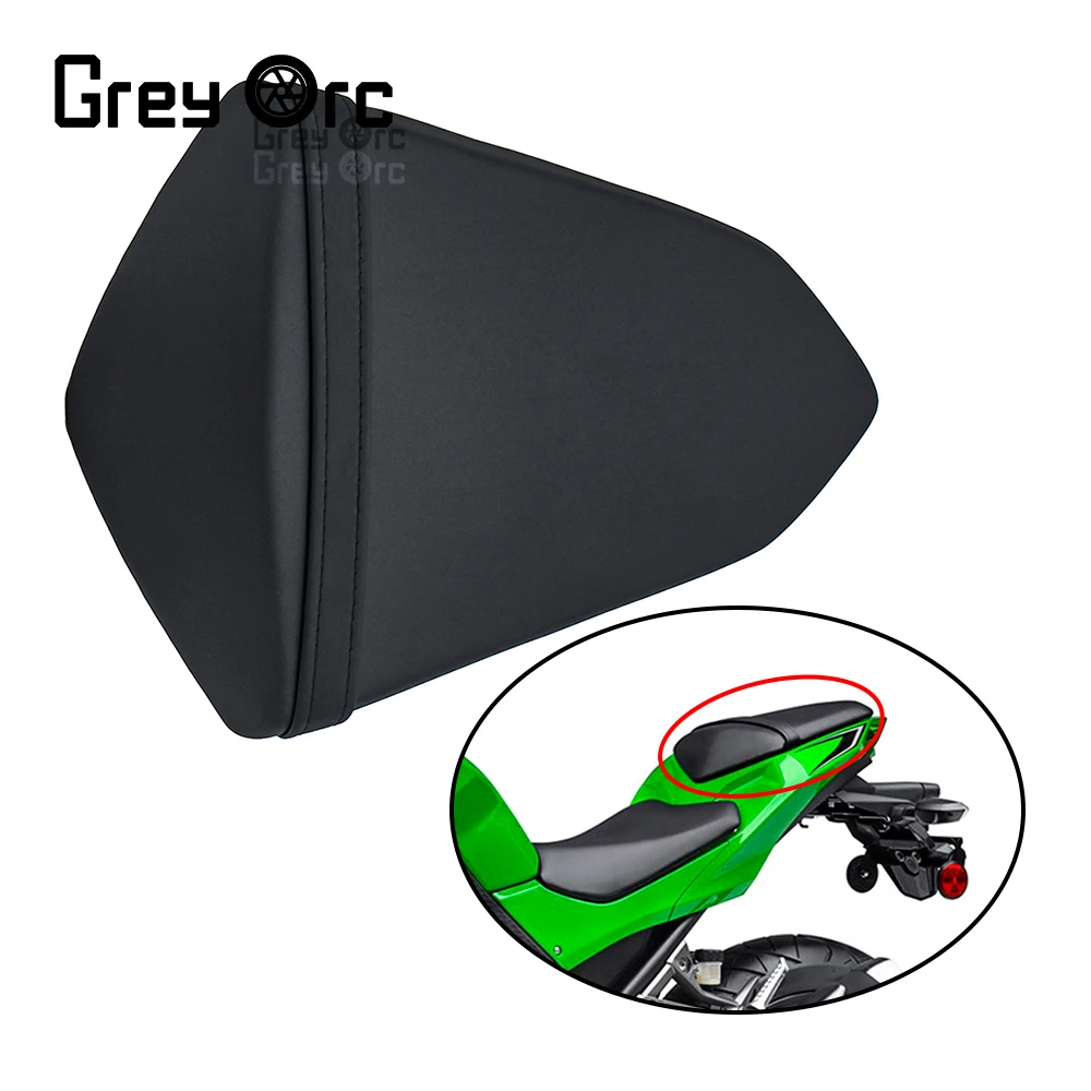Suitable for Kawasaki's new black rear passenger seat Ninja 300 EX300 2013-2017 2013 2014 2015 2016 2017