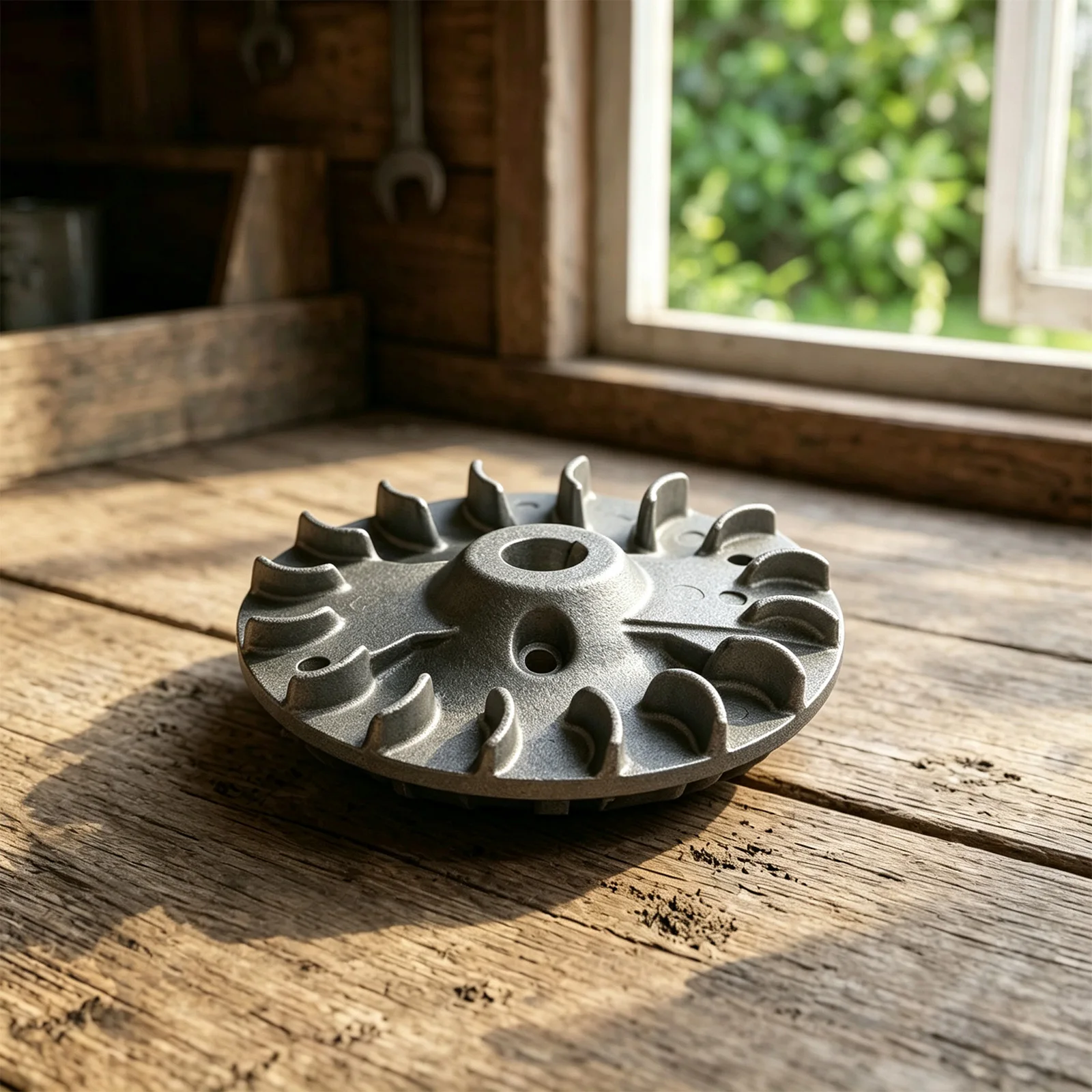 Robust Metal Construction Flywheel For BC260 Efficient Power Transfer Replacement Flywheel For Engine Power Tool Part