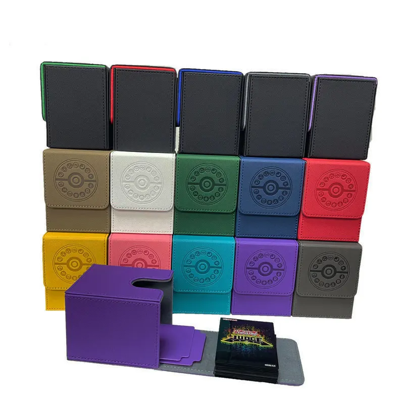 Side-Loading Card Box Deck Case Trading Cards Board Games PKM YGO TCG Magical Cards Binders: 100+