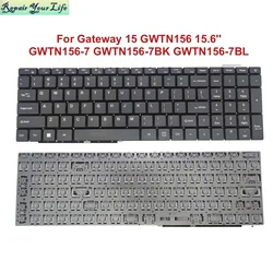 US English Keyboard for Gateway 15 GWTN156 15.6'' GWTN156-7 GWTN156-7BK GWTN156-7BL Replacement Keyboards PRIDE-K3960 YXT-93-222