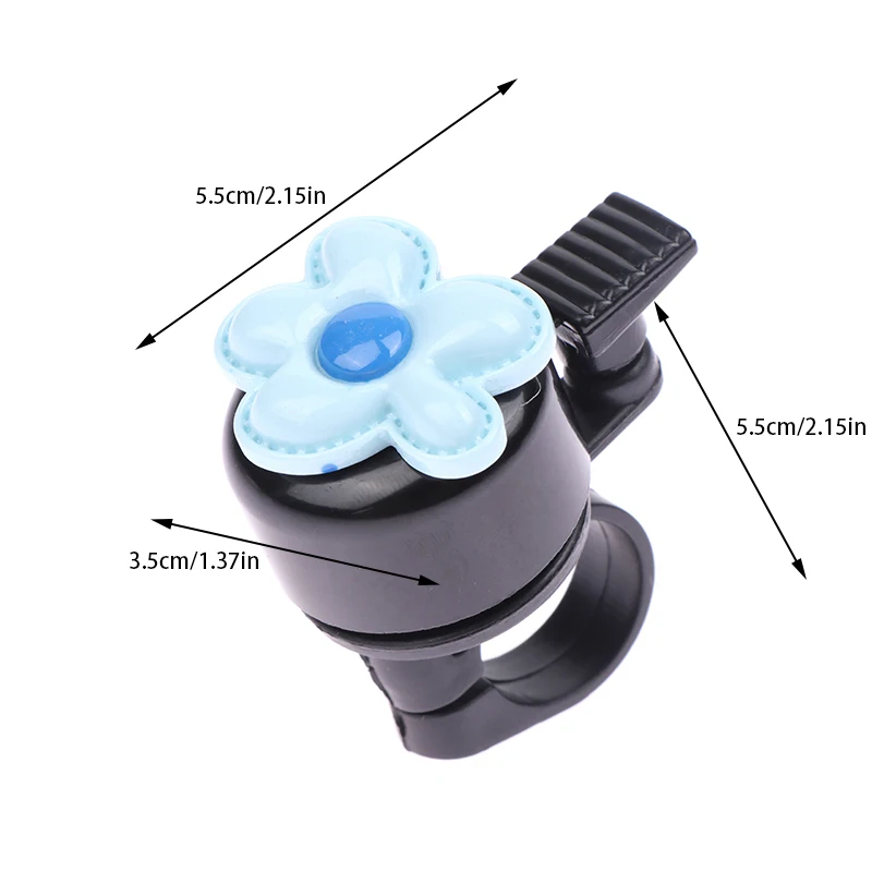 Cute Bicycle Bell Ring Mini Bike Horn Funny Kids Bicycle Ring Alarm On Handlebar Flower Shape Bike Bell Cycling Accessories