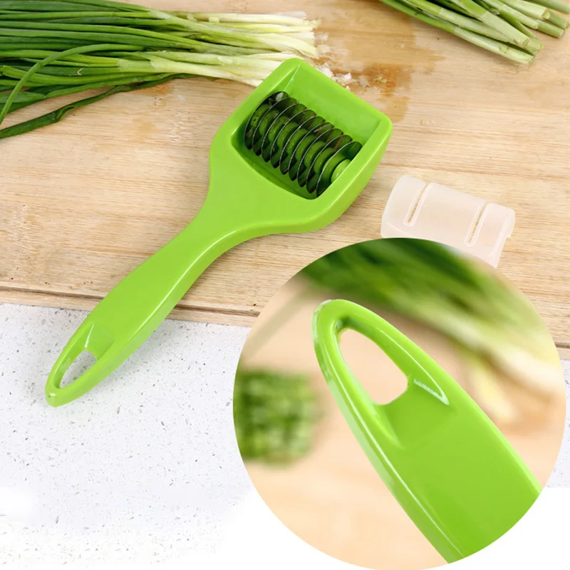 

1Pcs Multifunctional Creative Parsley Chopper Kitchen Cut Onion Garlic Cutter Wire Cutter Vegetable Cutter Kitchen Accessories