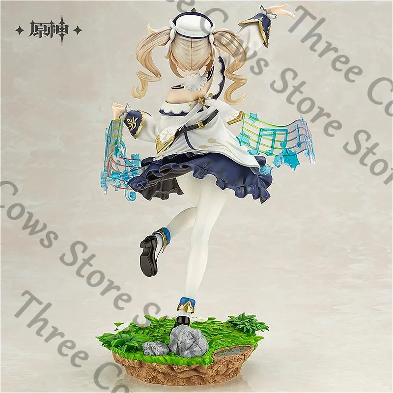 Genshin Impact Barbara Cosplay Anime Garage Kits Figuras de 27cm Modelo de Estatua de Chica Kits de Modelos Genuinos Accesorios Coleccionables