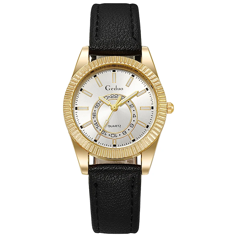 Top Quality Leather Strap Women Dress Watch Relogio Feminino montre fille montres femme reloj de mujer часы женские наручные