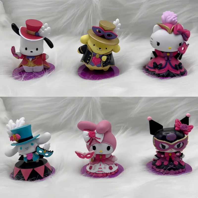 

New In Stock Lovelyweek Holiday Kt Cat Series Trendy Toys Blind Box Kawaii Mini Figures Car Ornaments Cute Girls Surprise Gifts