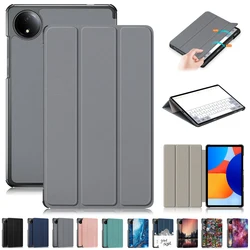 Per Redmi Pad SE 8.7 custodia 2024 supporto magnetico in pelle a tre ante Hard Smart Tablet Funda per Redmi Pad SE 4G custodia da 8.7 pollici Coque