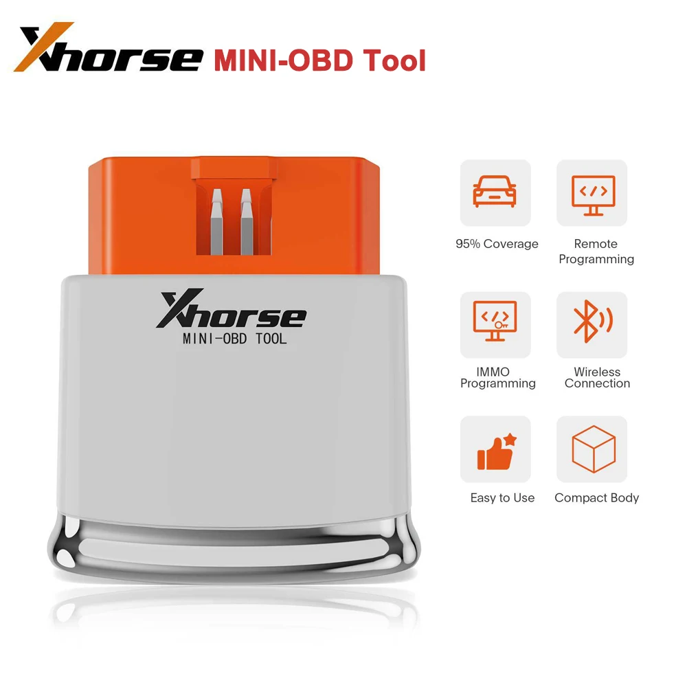 Xhorse XDMOT0GL MINI OBD Tool FT-OBD For Toyota Smart Key Support Add Key and All Key Lost Wireless Remote IMMO Programming