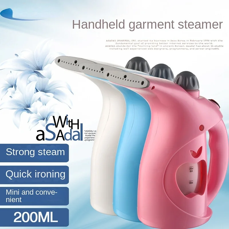 

Handheld Garment Steamer Household Fabric Steam Iron 200ml Mini Portable Vertical Fast-Heat For Clothes Ironing