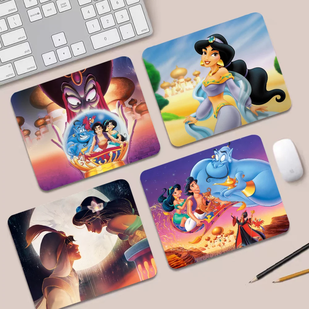 

Disney Aladdin Mousepad Animation Thickened Mouse Pad Gaming Keyboard Table Mat Office Supplies Room Decor for PC Desk Pad