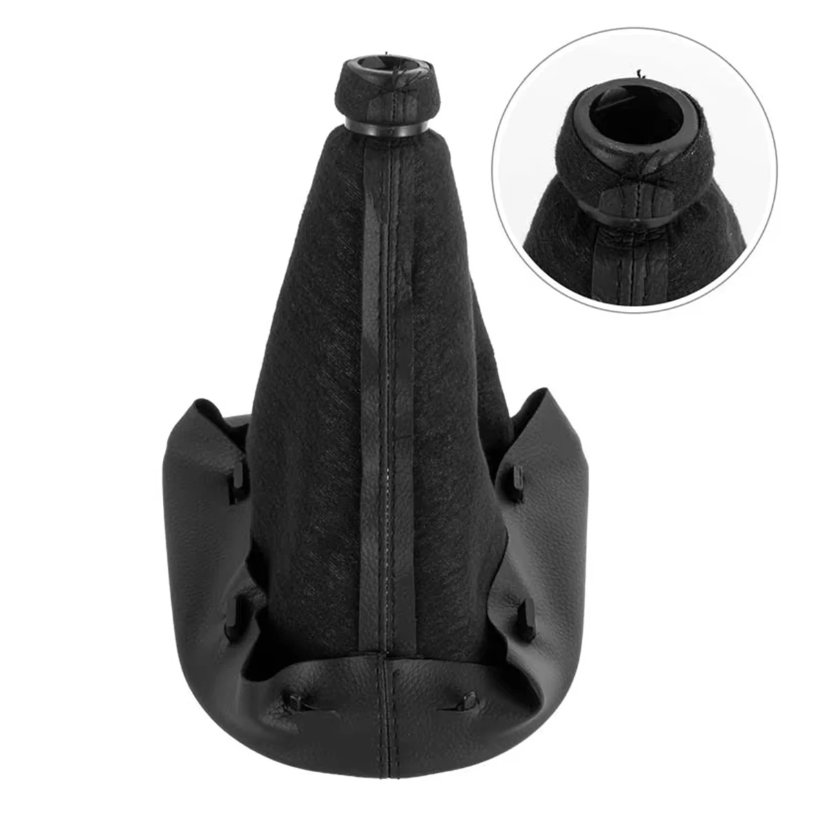 For Citroen C3 C4 C5 XSARA Peugeot 207 307 406 - 5 Speed Gear Shift Knob with Gaiter Boot, OEM Style Shifter Lever Cover view 3