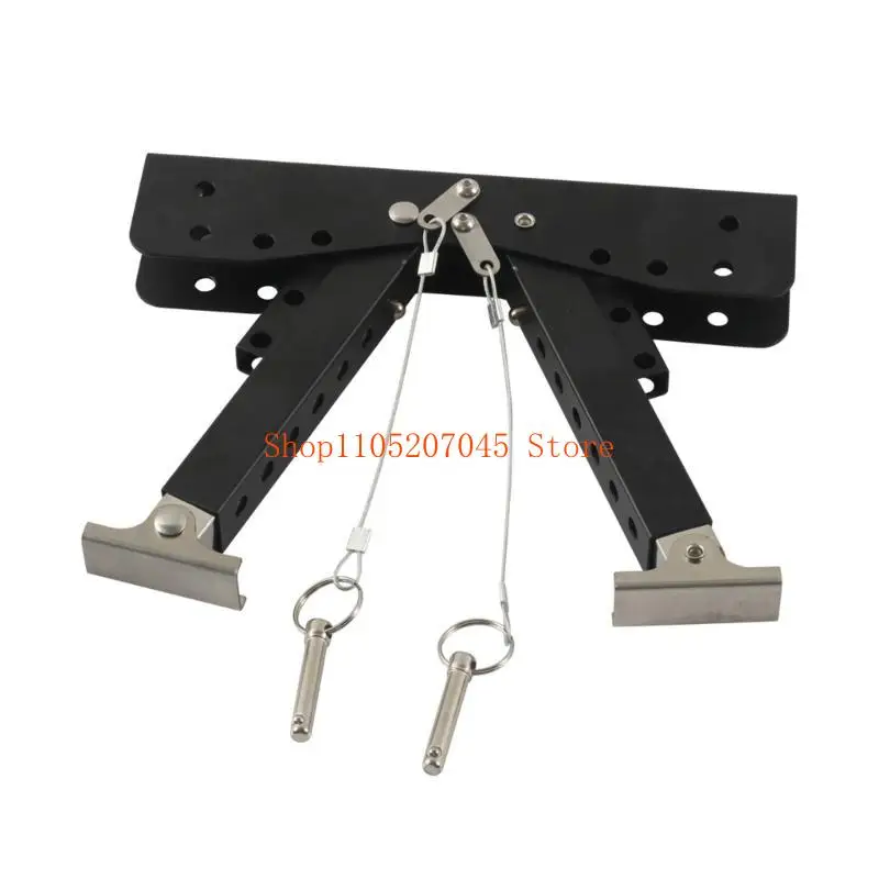 37cd Height Adjustable Step Stabilizer Foldable Step Stabilizer Rustproof Support Stabilizer for Campers and Motorhomes