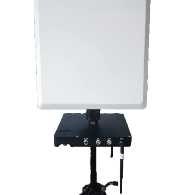 Drone HD Radio Communication Equipment Video Data Link Tracking Head Adapted to All-in-one Device Box With Graphics and Numbers