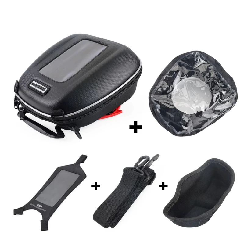 

Motorcycle Fuel Tank Bag for R1200Gs Hanging Waterproof Tail Bags QuickRelease Fuel Tank Bags Suitcase Accessories