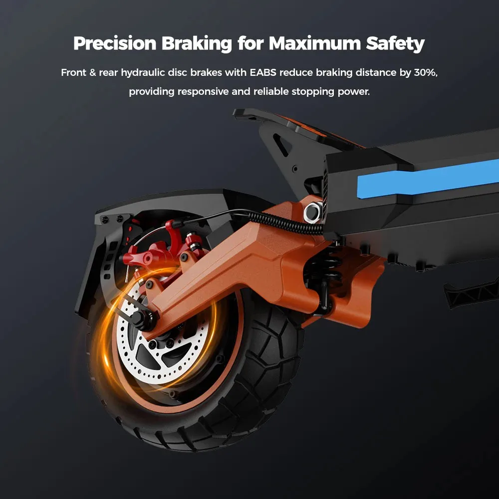 F3 Pro Max Electric Scooter: Dual 1100W Motors, 52V Battery, NFC Foldable