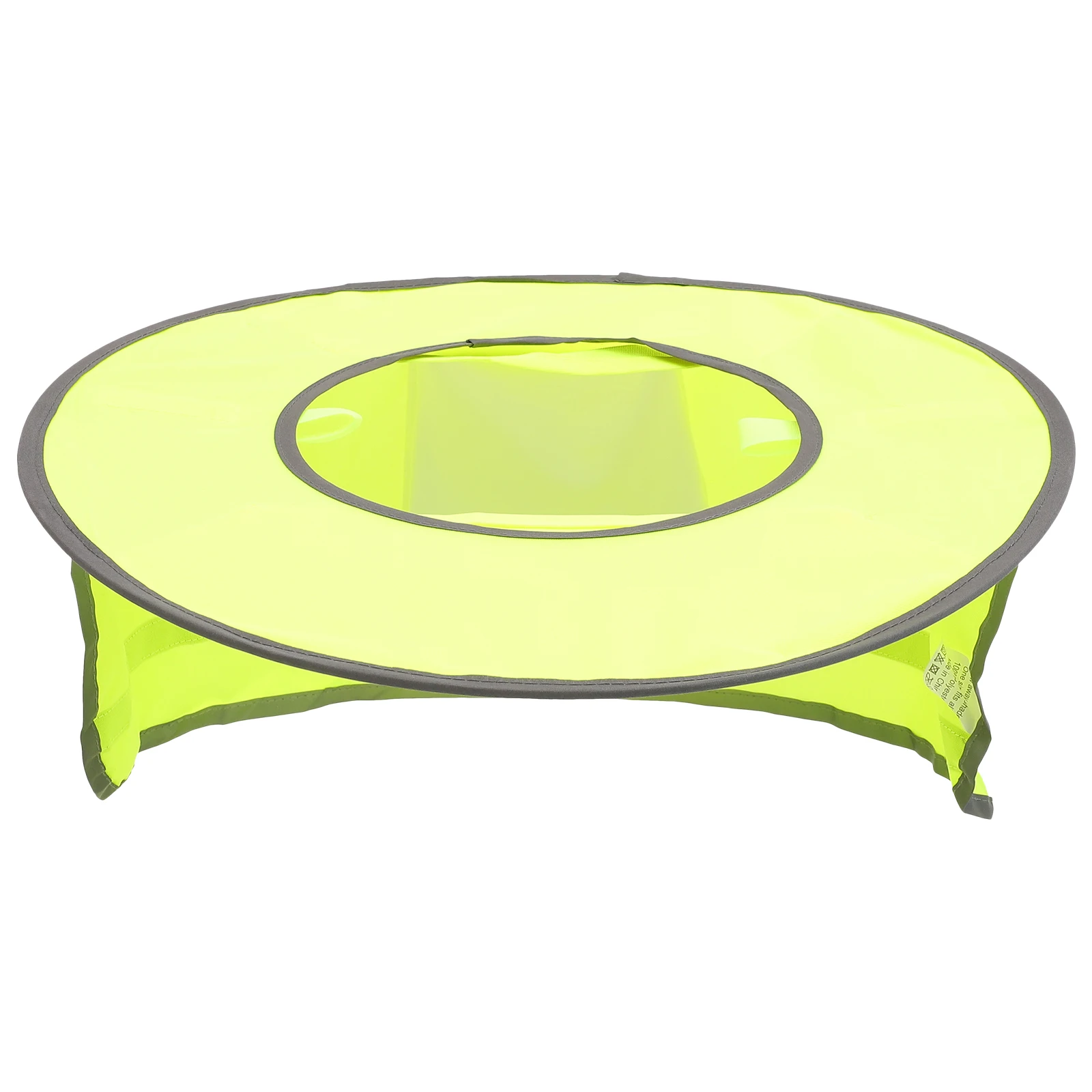 

Hard Hat Sun Shade Full Brim Neck Protector Lightweight Durable Reflective Strip Construction Site Outdoor Usage