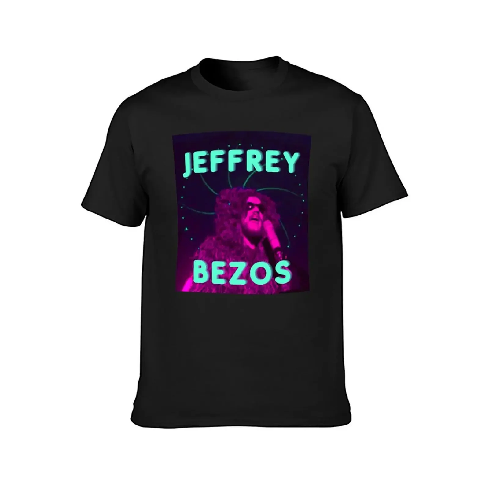 Jeffrey Bezos T-Shirt graphic t shirt vintage customs design your own t shirts for men cotton