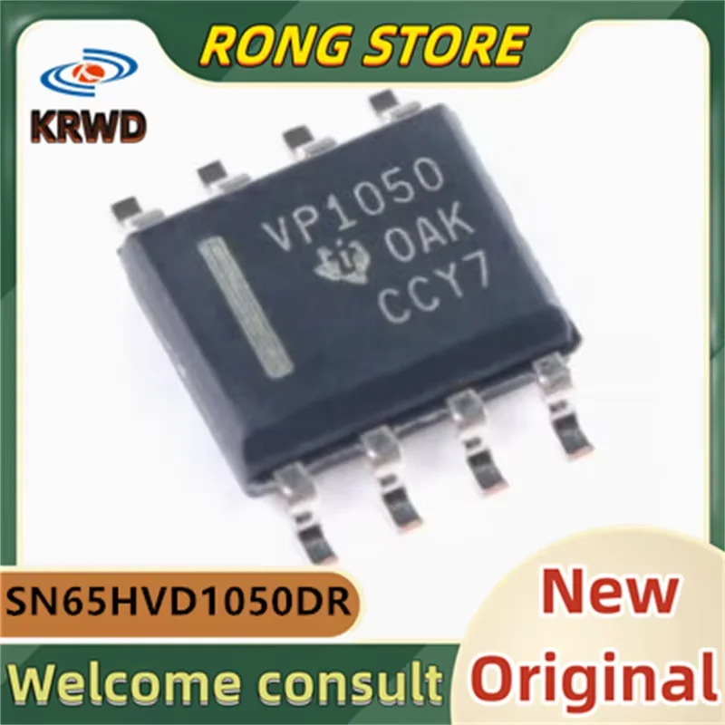 (20PCS）VP1050 SN65HVD1050DR  SN65HVD1050 SOP-8 New and Original Chip IC