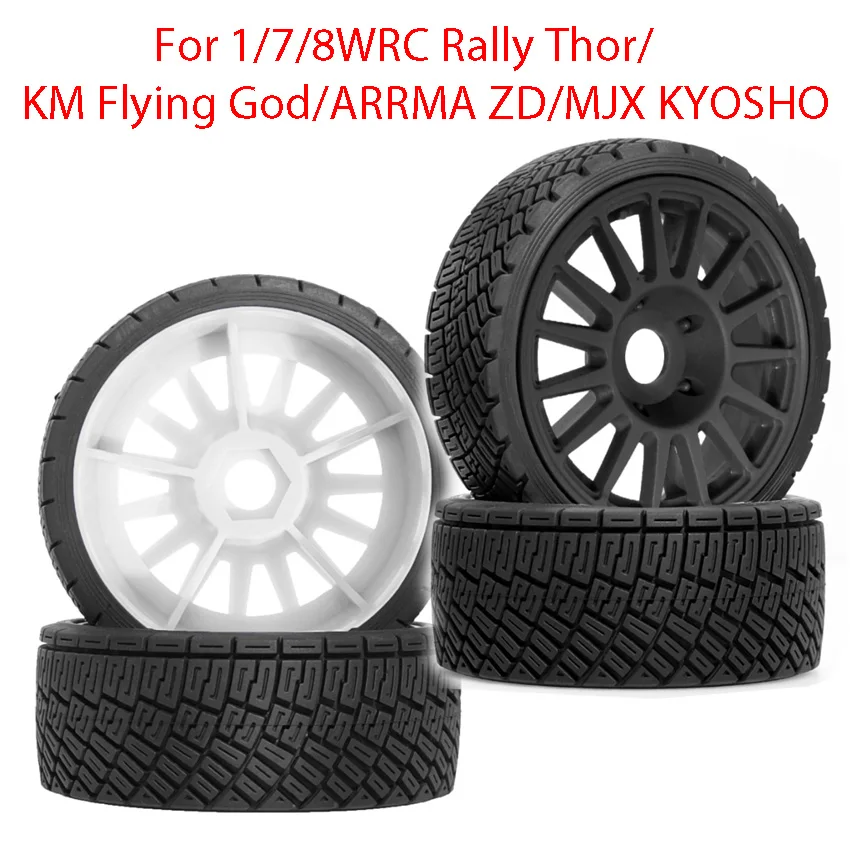 

Для 1/7/8WRC Rally Thor/KM Flying God/ARRMA ZD/MJX KYOSHO раллийные гоночные шины W233 универсальные аксессуары для колес