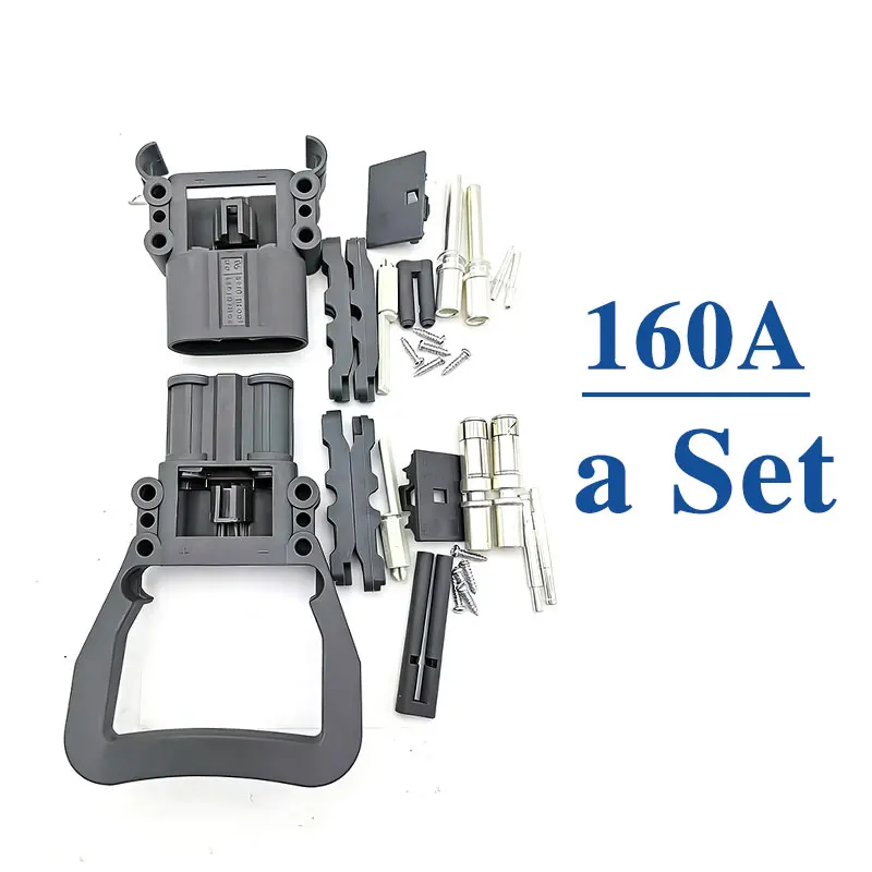 160A REMA Forklift Male and Female Chargers 80A 320A Battery Charging Source Compatible Electric Forklift Male Female Connectors