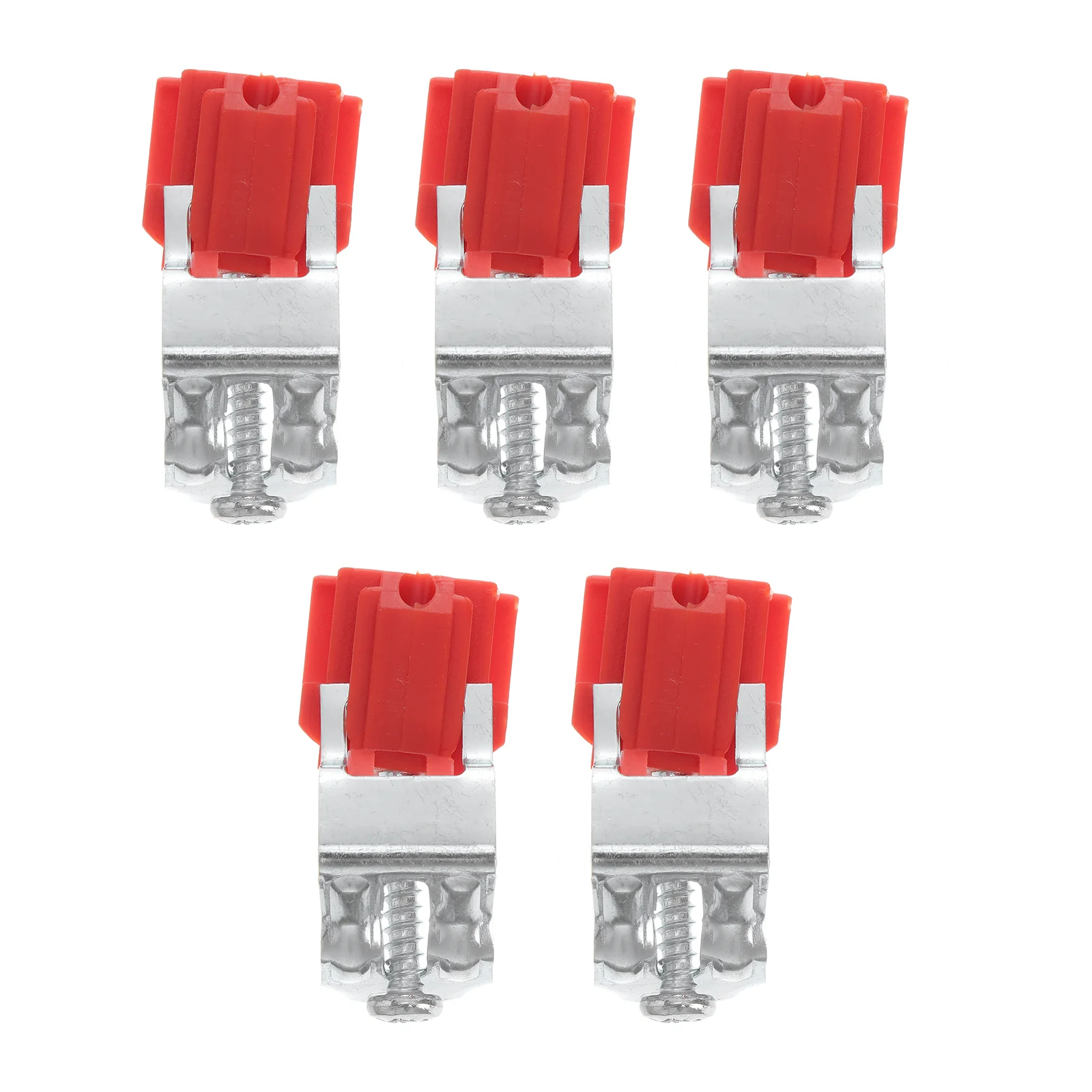 

5 Pcs Stainless Steel Sink Mounting Clips Cord Coolant Plastic Drainer Kitchen Supports