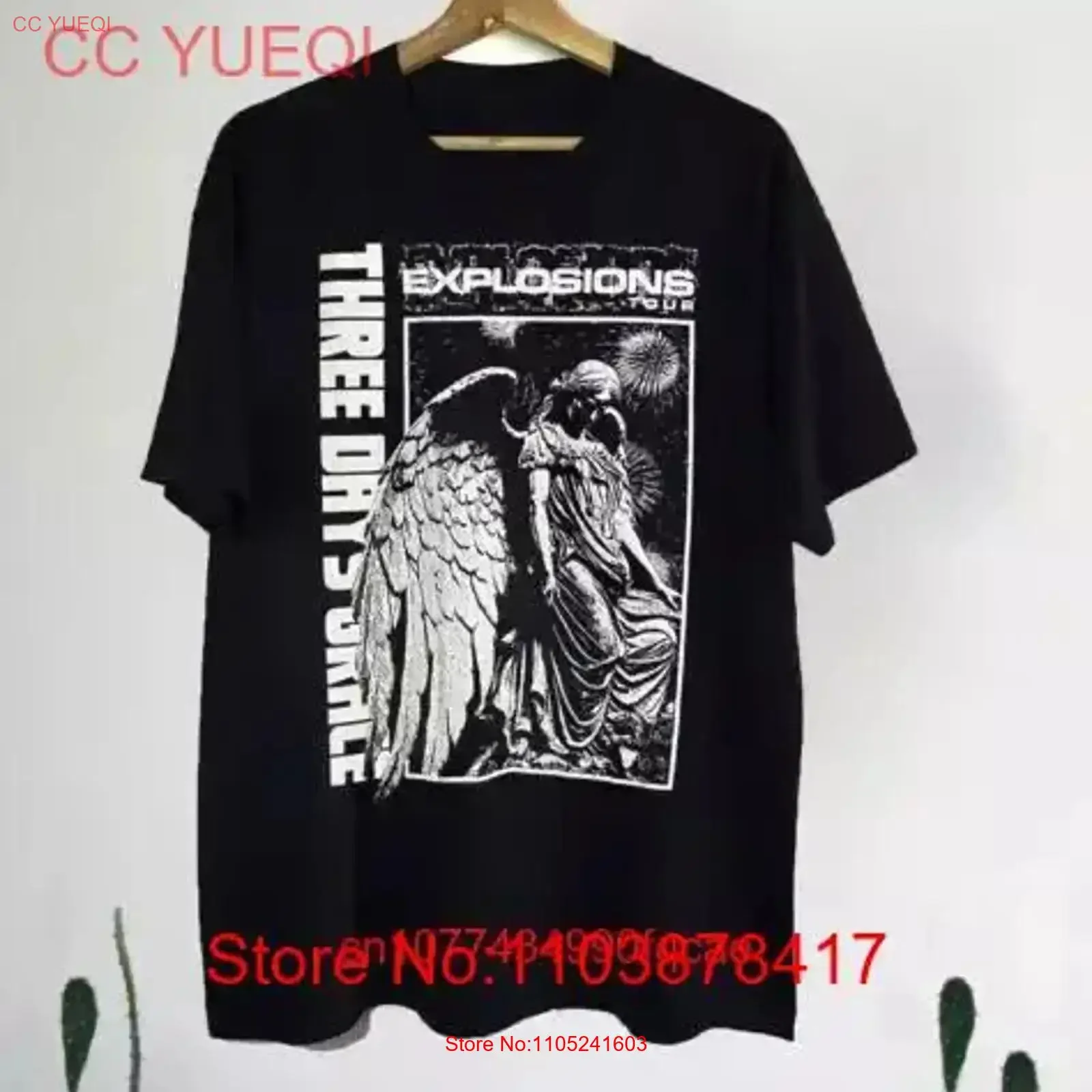 Three Days Grace Explosions Tour Band T Shirt Cotton Full Size PR255 vintage Washed Slightly Soft Unisex Stylish