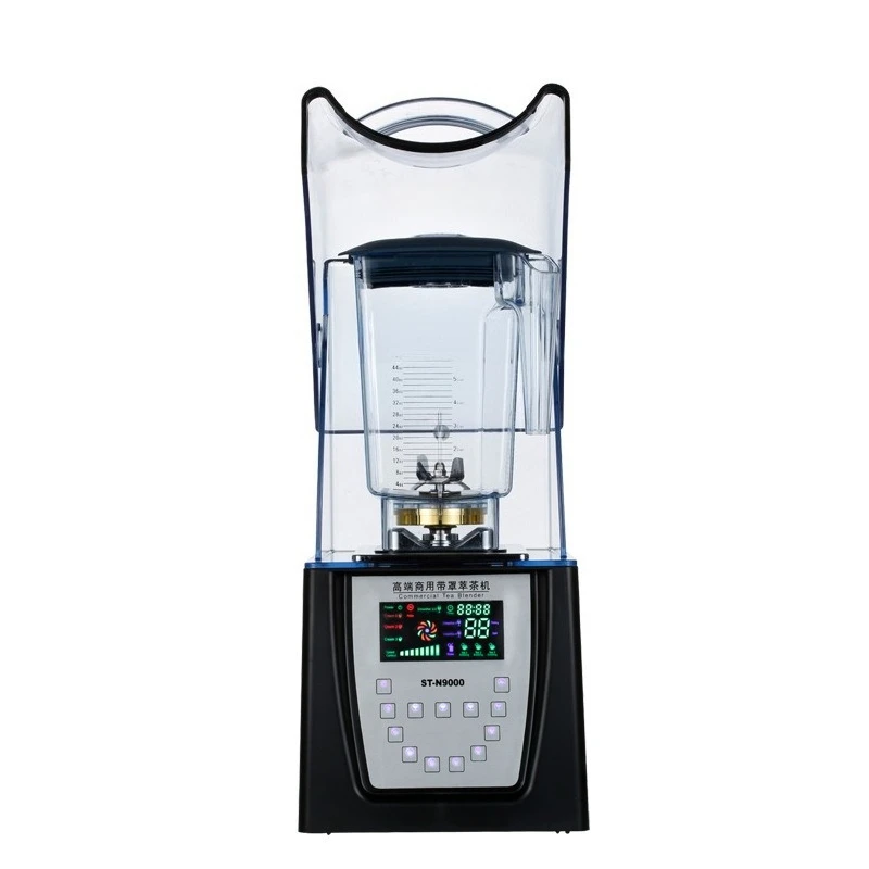 

Smoothie machine, commercial smoothie blender with sound insulation cover