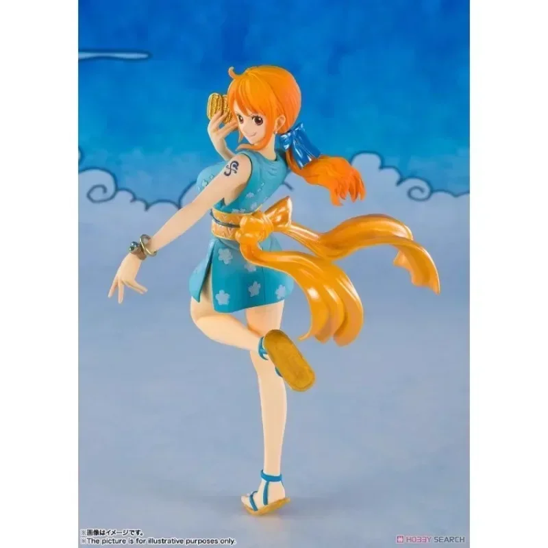 BANDAI Original Figuarts ZERO Wano Country Nami One Piece Anime Action PVC Figure Modello Decoration Toys Boys and Girls Gifts