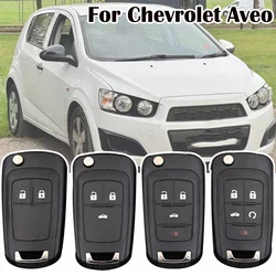 Car Remote Key Shell Cover Case Replacement For Chevrolet Aveo Opel Astra J Insignia Mokka 2012 2013 2014 2015 2016 2017 2018