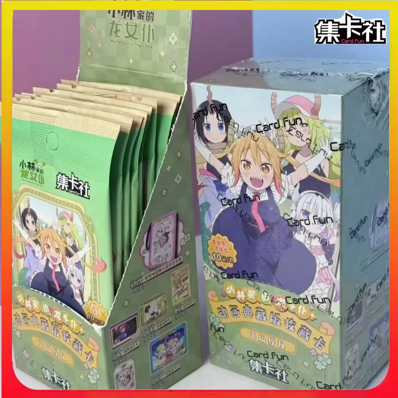 

Карточка.Забавные оригинальные карты горничной Miss Kobayashi's Dragon Tohru JōI Elma, аниме, комбинированные карты Cp, детские подарки-сюрпризы