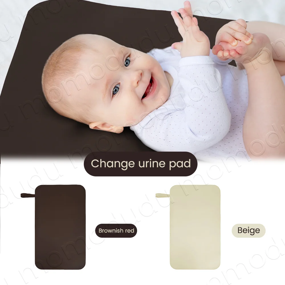 

Портативный коврик для пеленания детских подгузников, мягкая искусственная кожа, протираемый и легко чистится, для дома или путешествий, водонепроницаемый