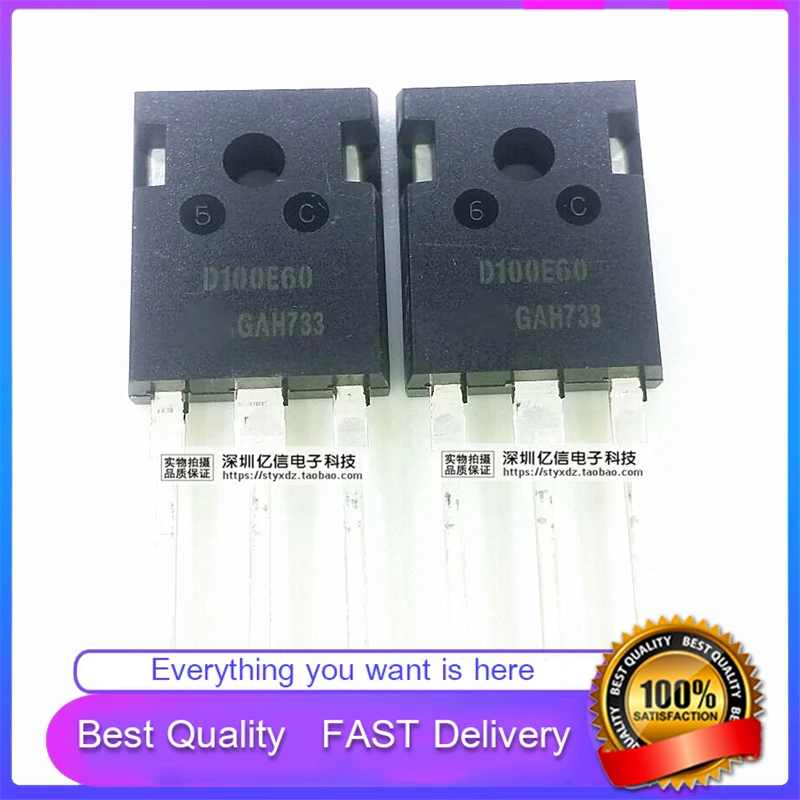 5Pcs/Lot New Original IDW100E60 D100E60 600V100A WELDING MACHINE FAST RECOVERY Diode TO247 Good Quality  In Stock