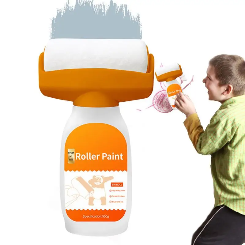 

Wall Repair Roller Paint Repair Paint Wall Portable Roller Brush Environmentally Friendly Wall Repair Tool For Living Room Game