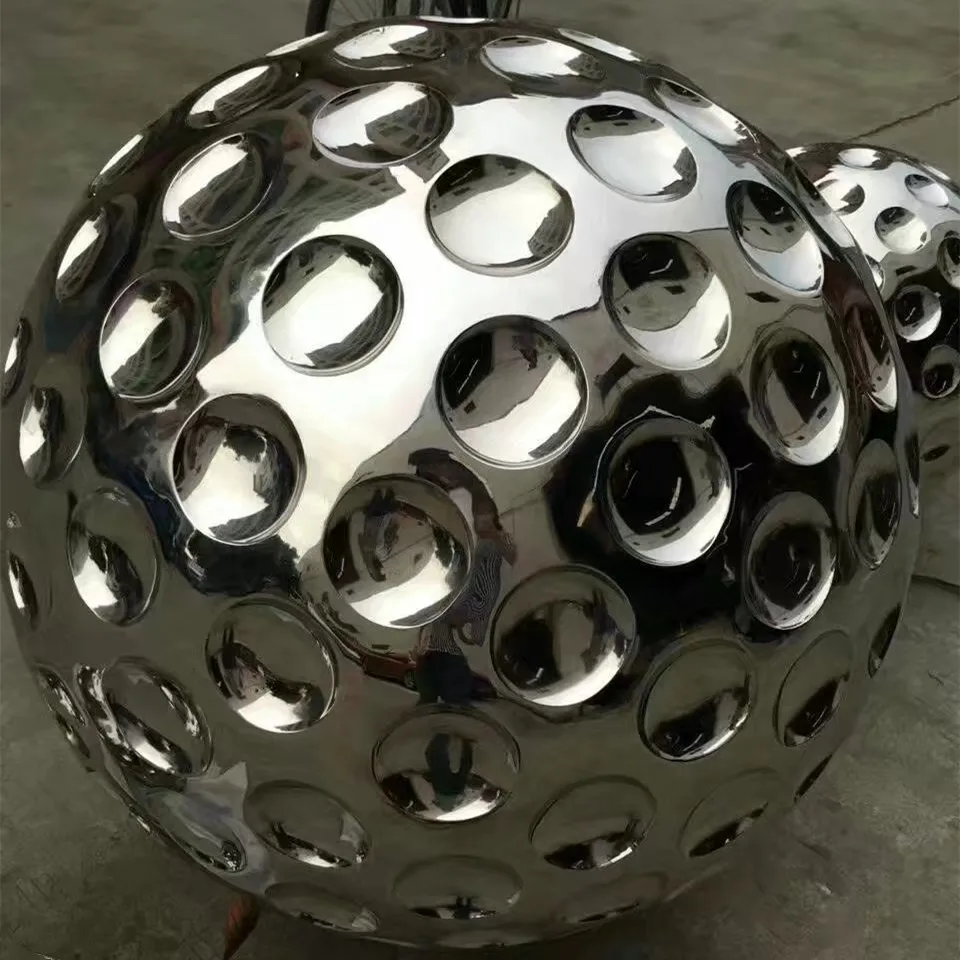 Golf Stainless Steel Ball Large Custom Clubs Metal Golf Sphere