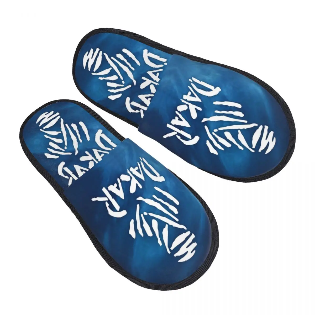 Custom D-Dakares Off Road Comfort Scuff With Memory Foam Slippers Women Bedroom House Shoes